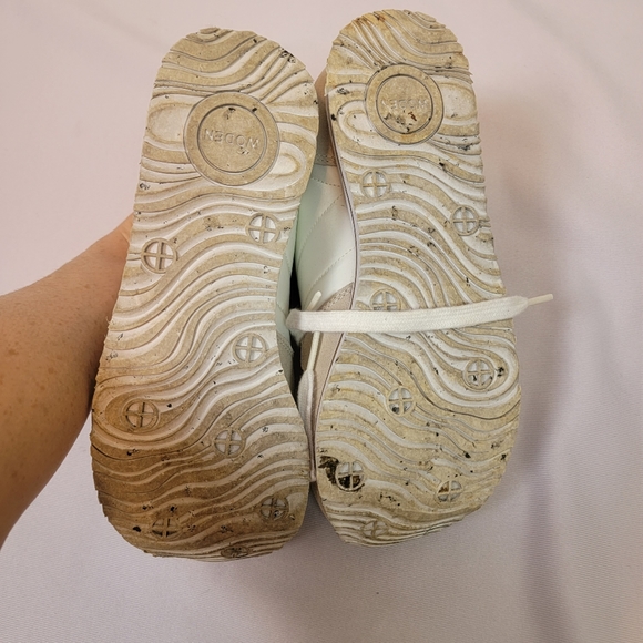 Woden Scandanavian Nora III Leather Plateau Sneakers - Picture 7 of 13